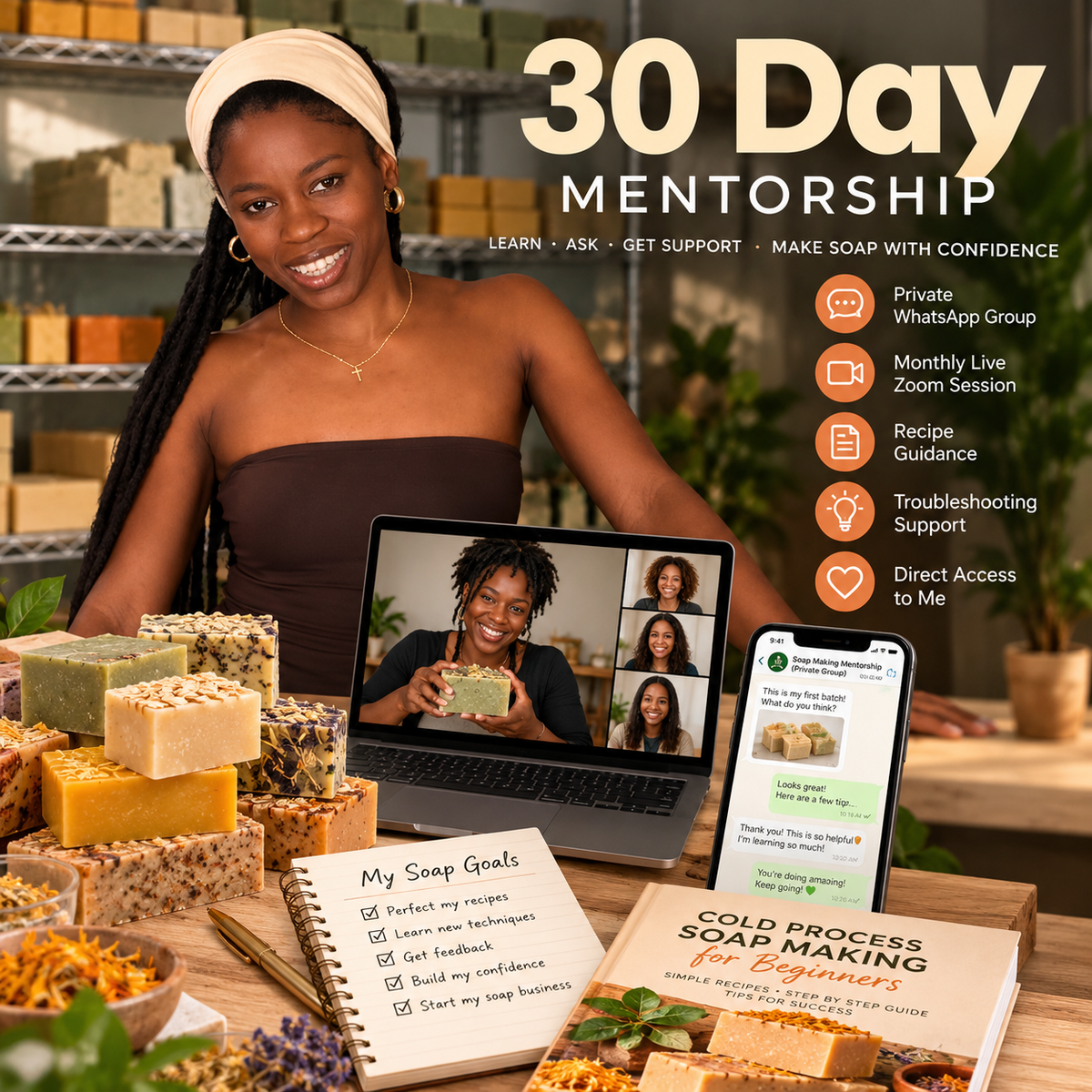 30 Day Mentorship + Ebook