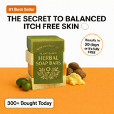 Soothing Care Soap Pack (Gentle, Anti-Itch & Skin-Healing Formula)
