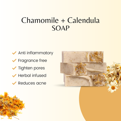 Chamomile + Calendula Soap
