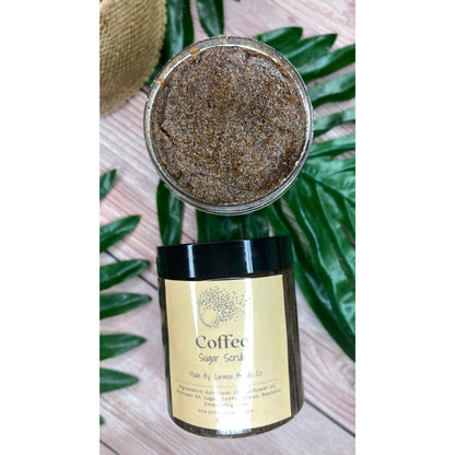 coffee sugar organic scrub for finer skin