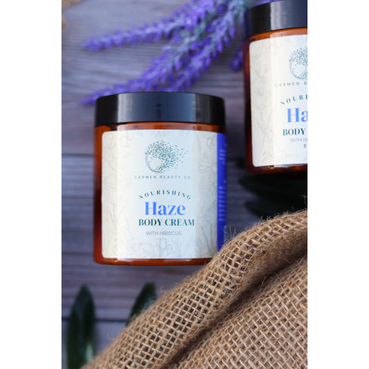 lavender and hibiscus skincare cream